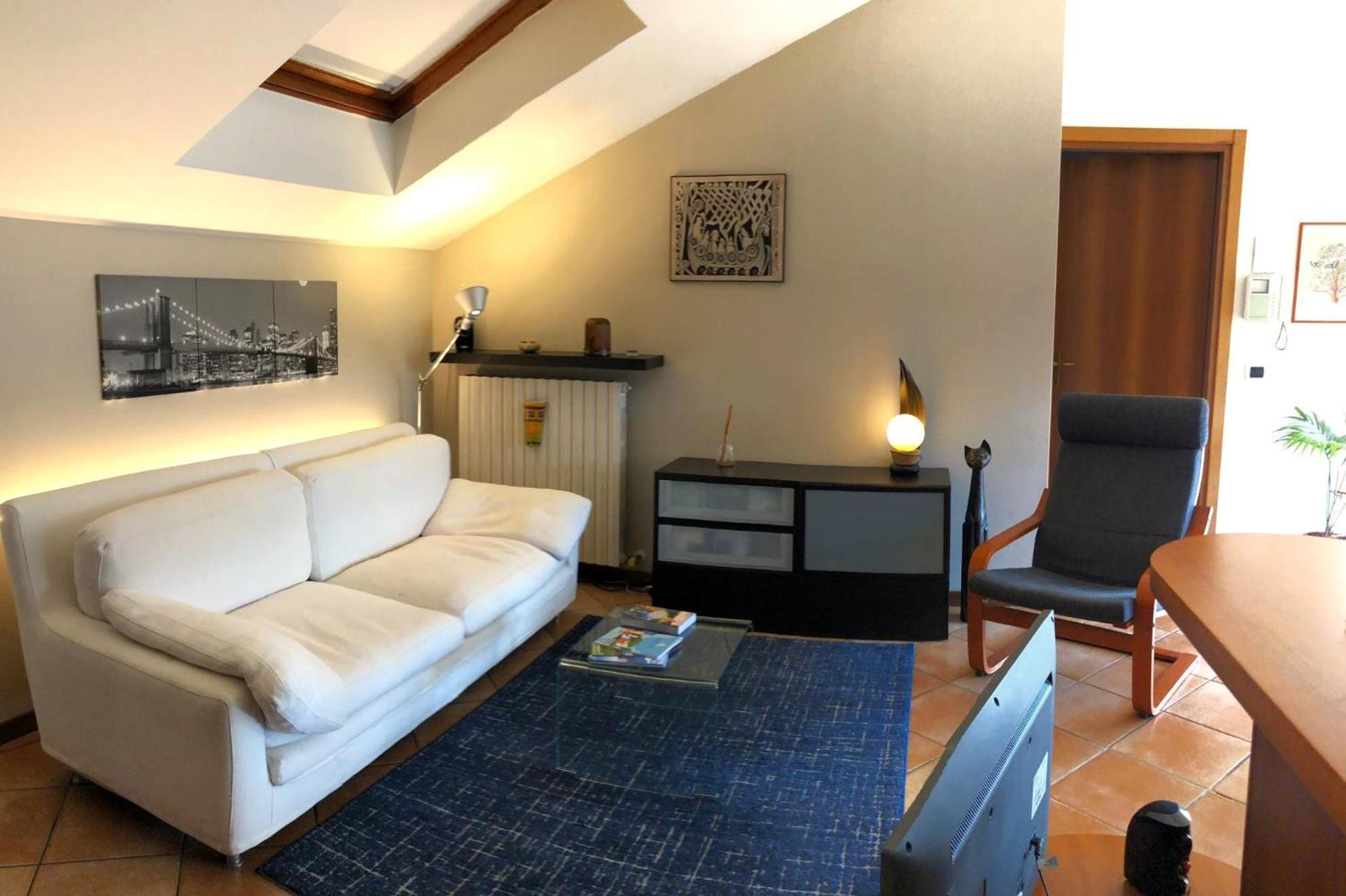 Bright Penthouse Close To Center With Terrace And Lake View Lecco Exteriör bild